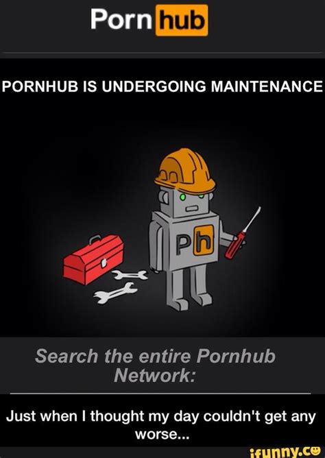 pornhub maintenance